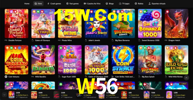 W56: Jogue Crash e Experimente Alta Recompensa Instantânea